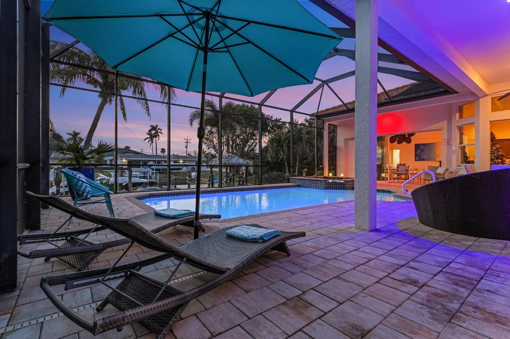 Villa Azurro, Cape Coral Exterior foto