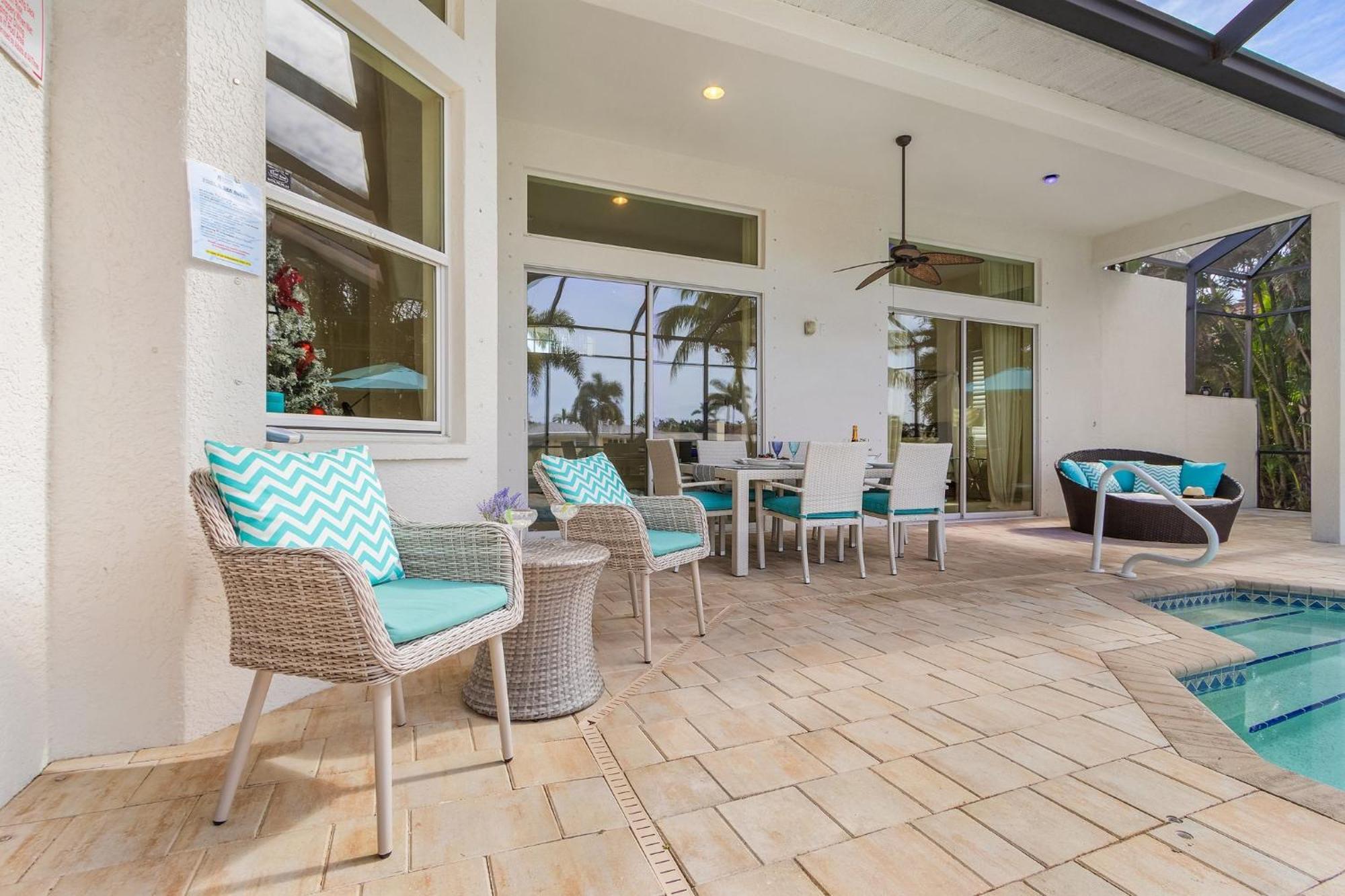 Villa Azurro, Cape Coral Exterior foto