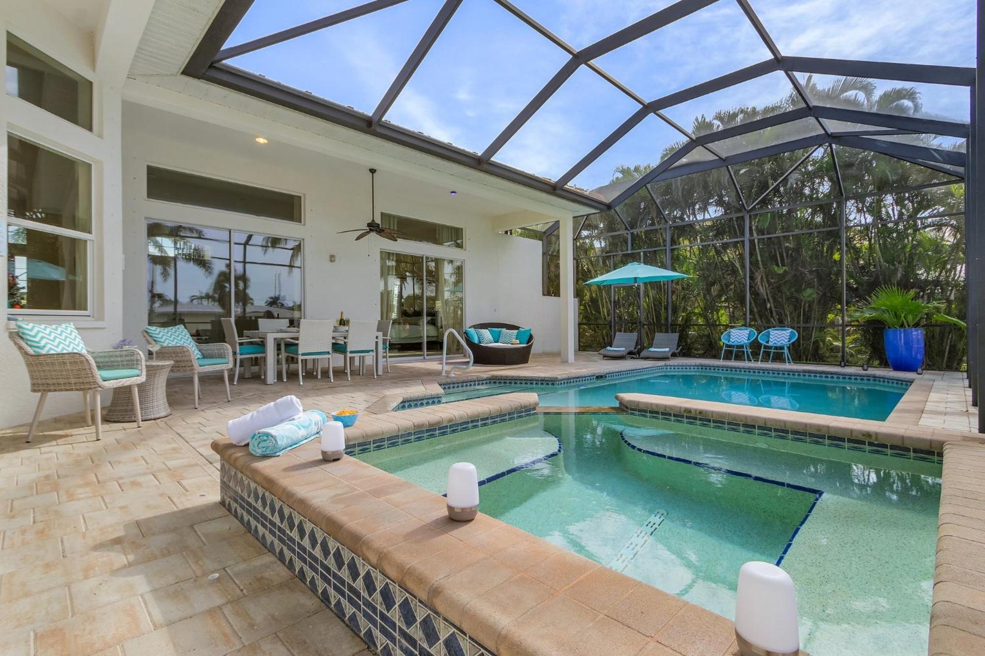 Villa Azurro, Cape Coral Exterior foto